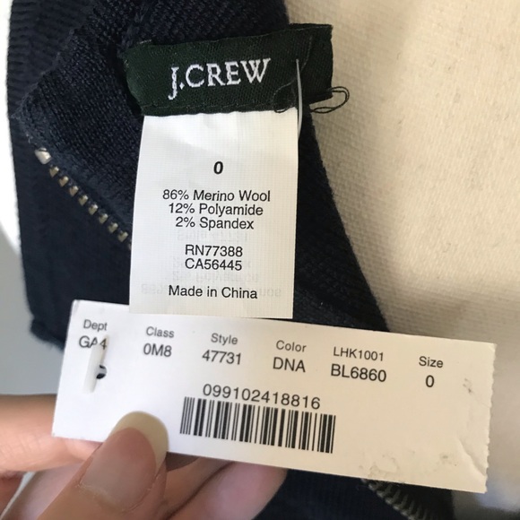 J.Crew wool moonlighter dress - Picture 5 of 5
